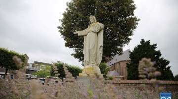 Heilig Hartbeeld aan de Schoolstraat Nederweert 5136