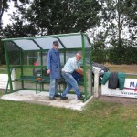 Nieuwe dug-outs Eindse Boys