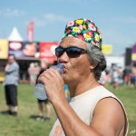 Zonnebrillen op Bospop