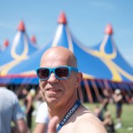 Zonnebrillen op Bospop