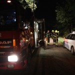 Dumping vaten Wessemerdijk Nederweert brandweer en politie