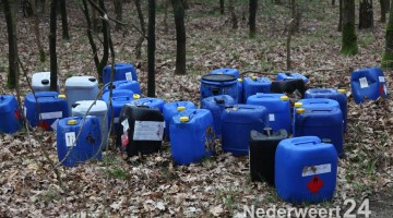 Drugsafval dumpen in buitengebied Nederweert