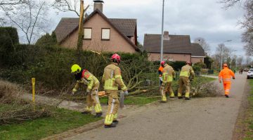 Stormschade Vosseweg Weert