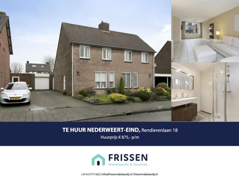 Te Huur Rendierenlaan 18 Nederweert-Eind