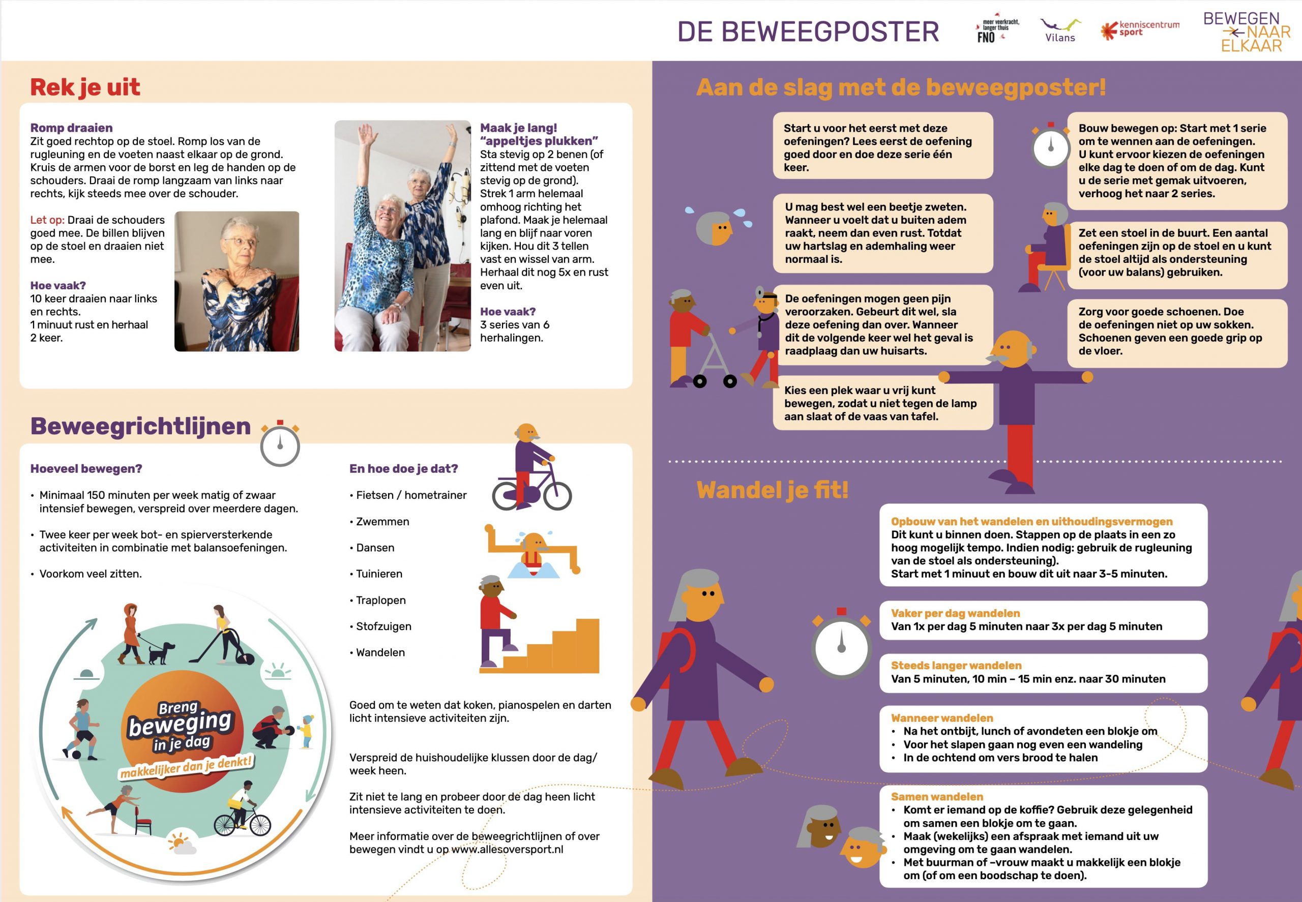 Verwonderlijk Meer bewegen voor ouderen (MBvO) - Nederweert24 HH-64