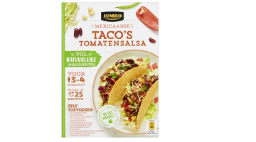 Belangrijke veiligheidswaarschuwing Jumbo Taco's Tomatensalsa Pakket allergenen