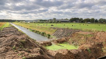 Extra stuwen om water langer vast te houden