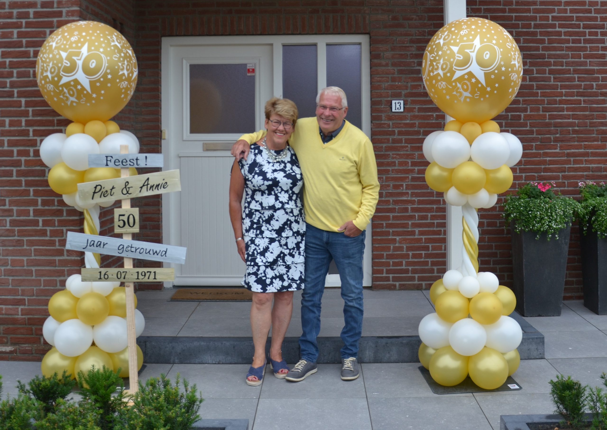 Piet Annie Saes-van de Kruijs jaar getrouwd - Nederweert24