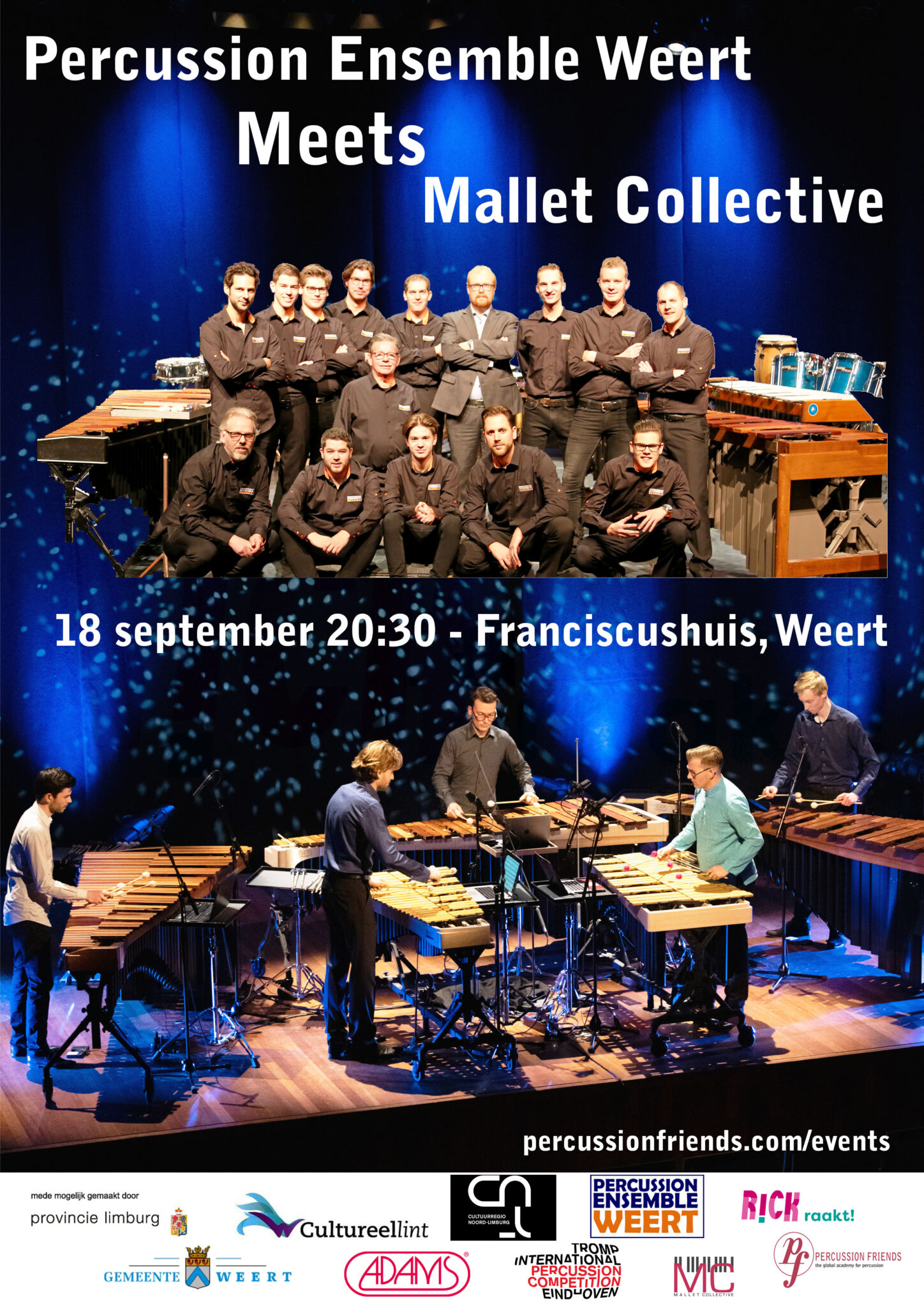 Percussion Ensemble Weert Meets Mallet Collective 10jarig jubileum