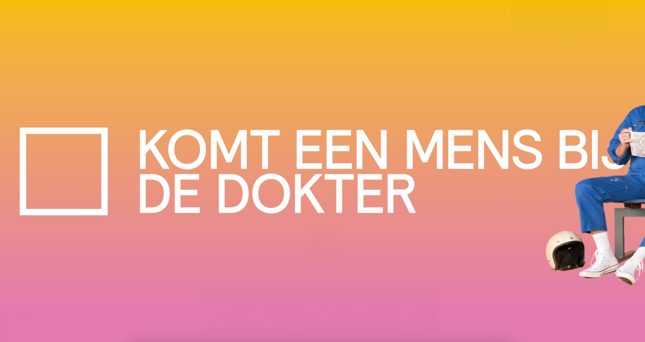 Buitententoonstelling ‘Komt een mens bij de dokter’ te zien in de