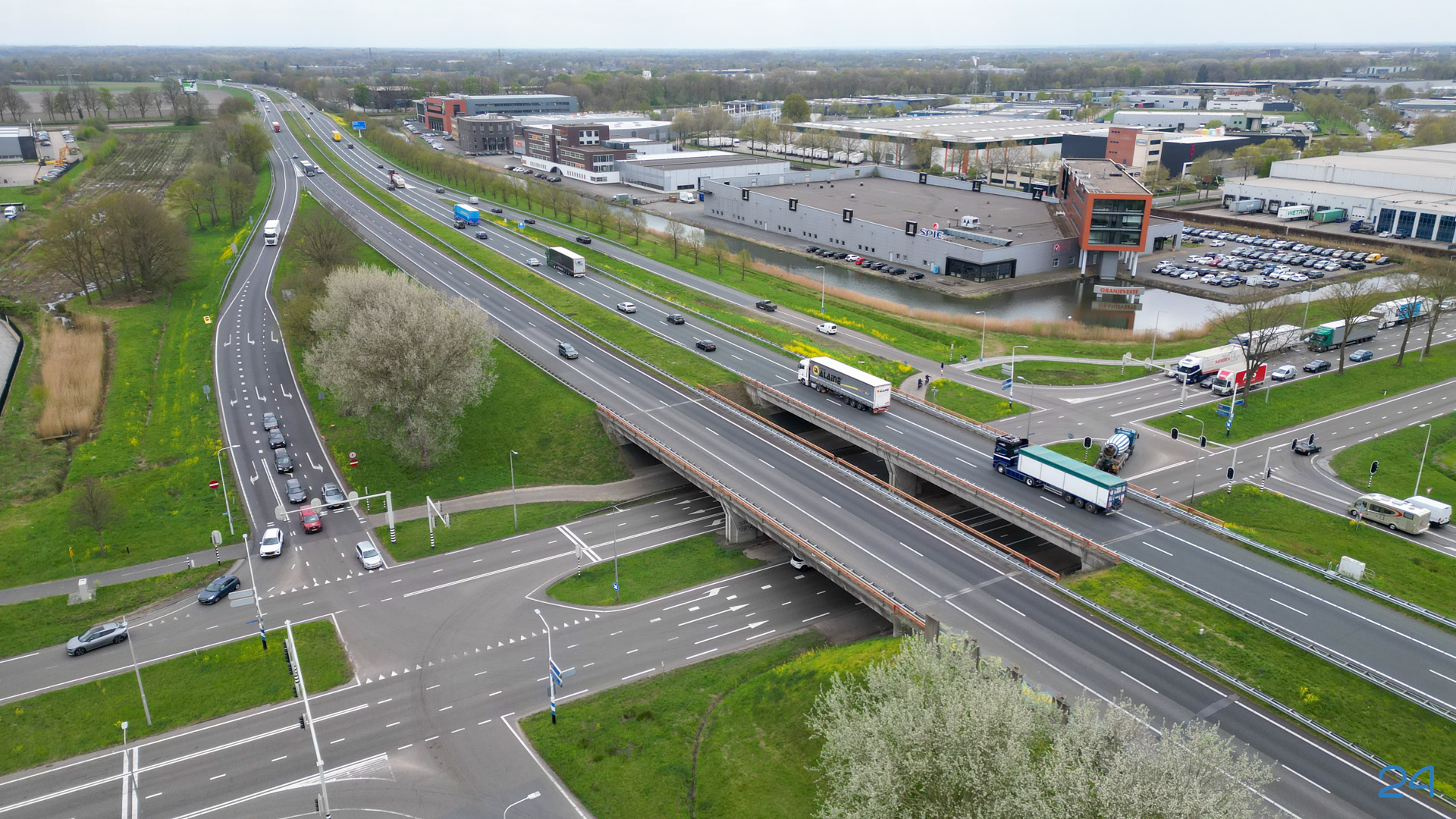 A2 tussen Echt en Nederweert afgesloten tussen 28 en 31 augustus