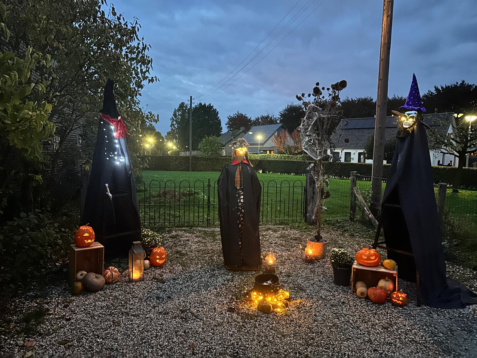 Leveroy verandert in spookdorp tijdens jaarlijkse Halloweenavond