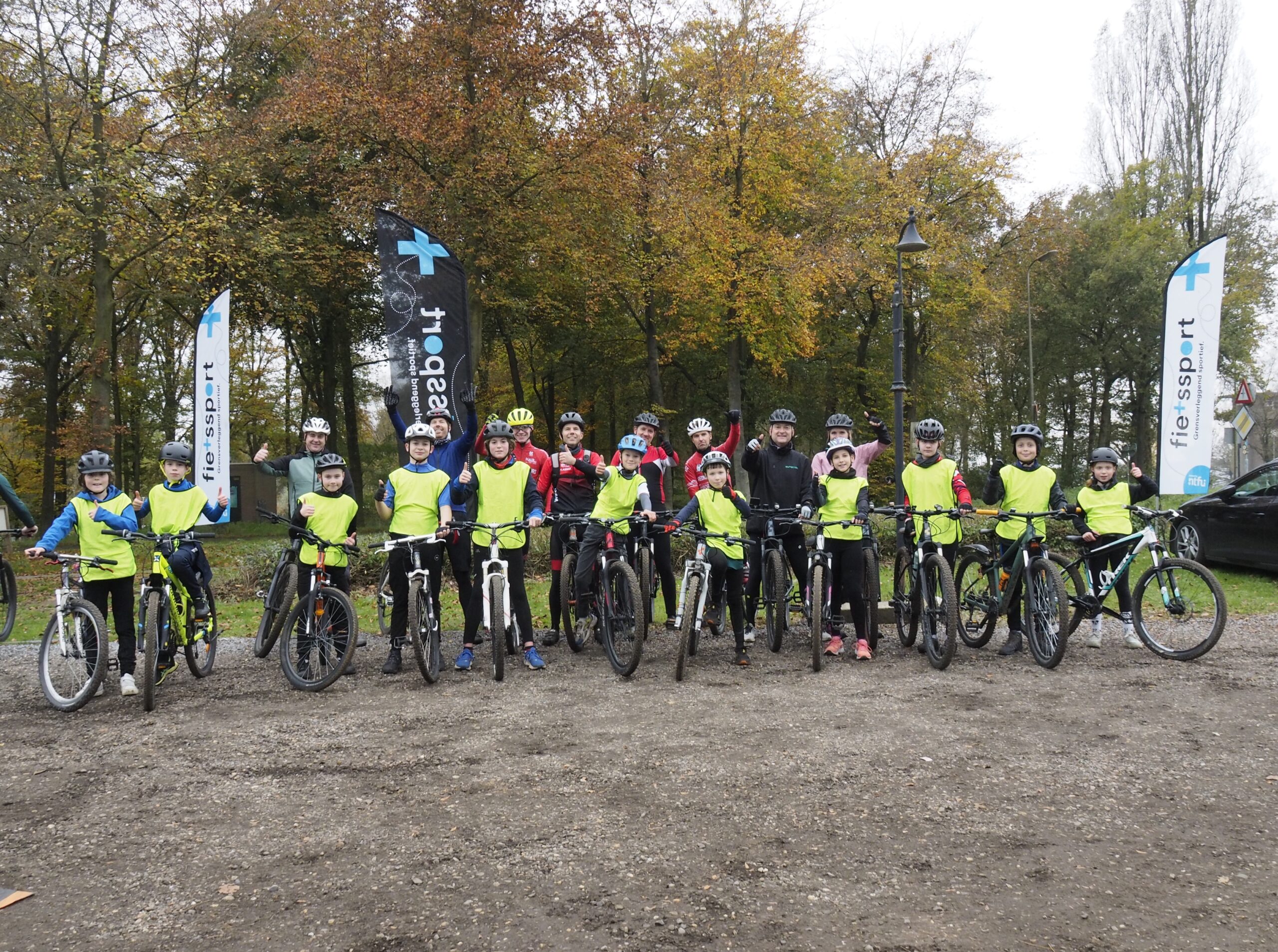 Kinderen ontdekken de wereld van mountainbiken tijdens de Kids MTB-Clinic in Weert