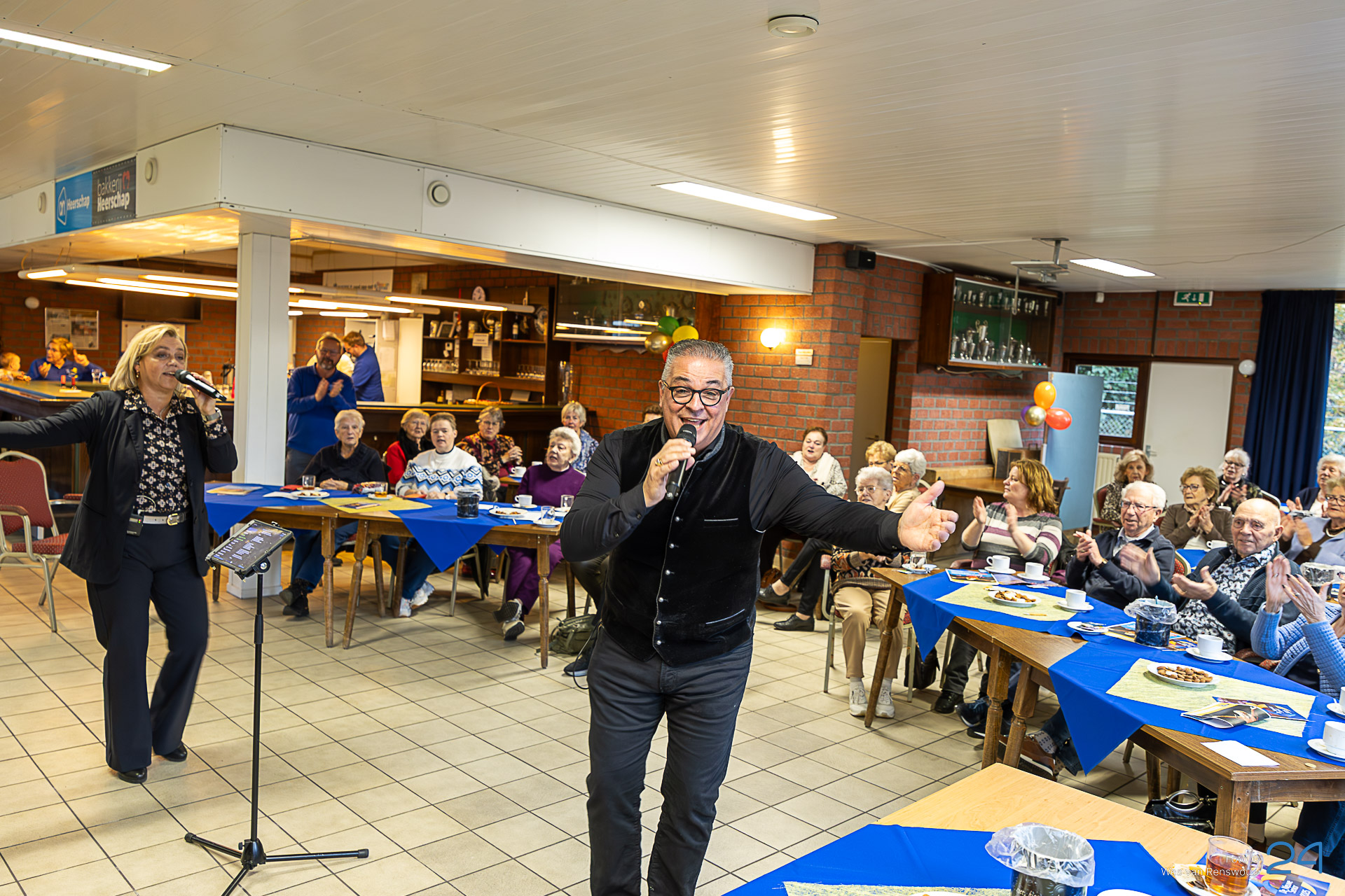 Grote meezingmiddag met Mark en Wilhelmien groot succes