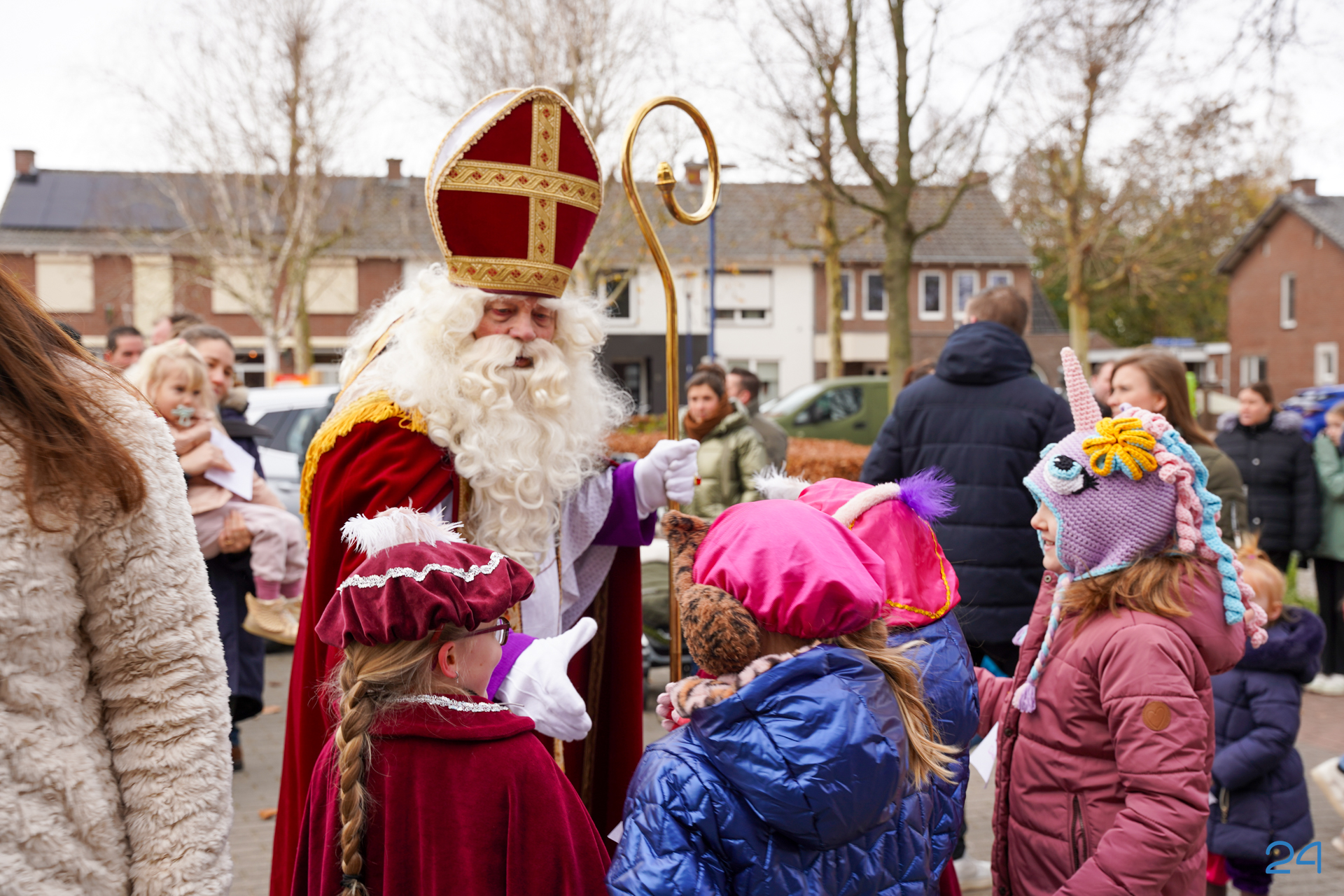 Sinterklaas goed aangekomen in Nederweert-Eind