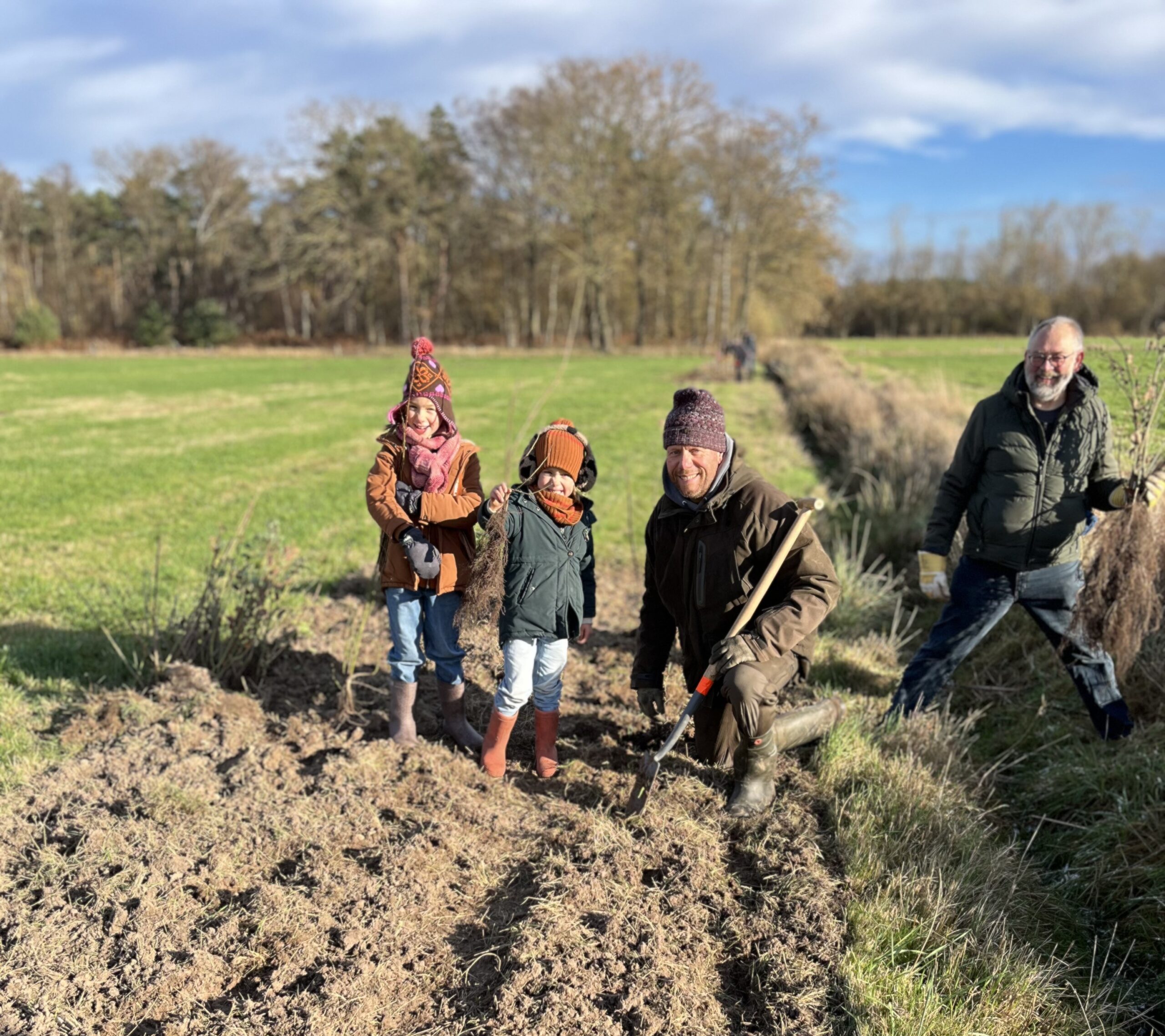 1300 nieuwe struwelen voor landschapsbeheer Colusdijk