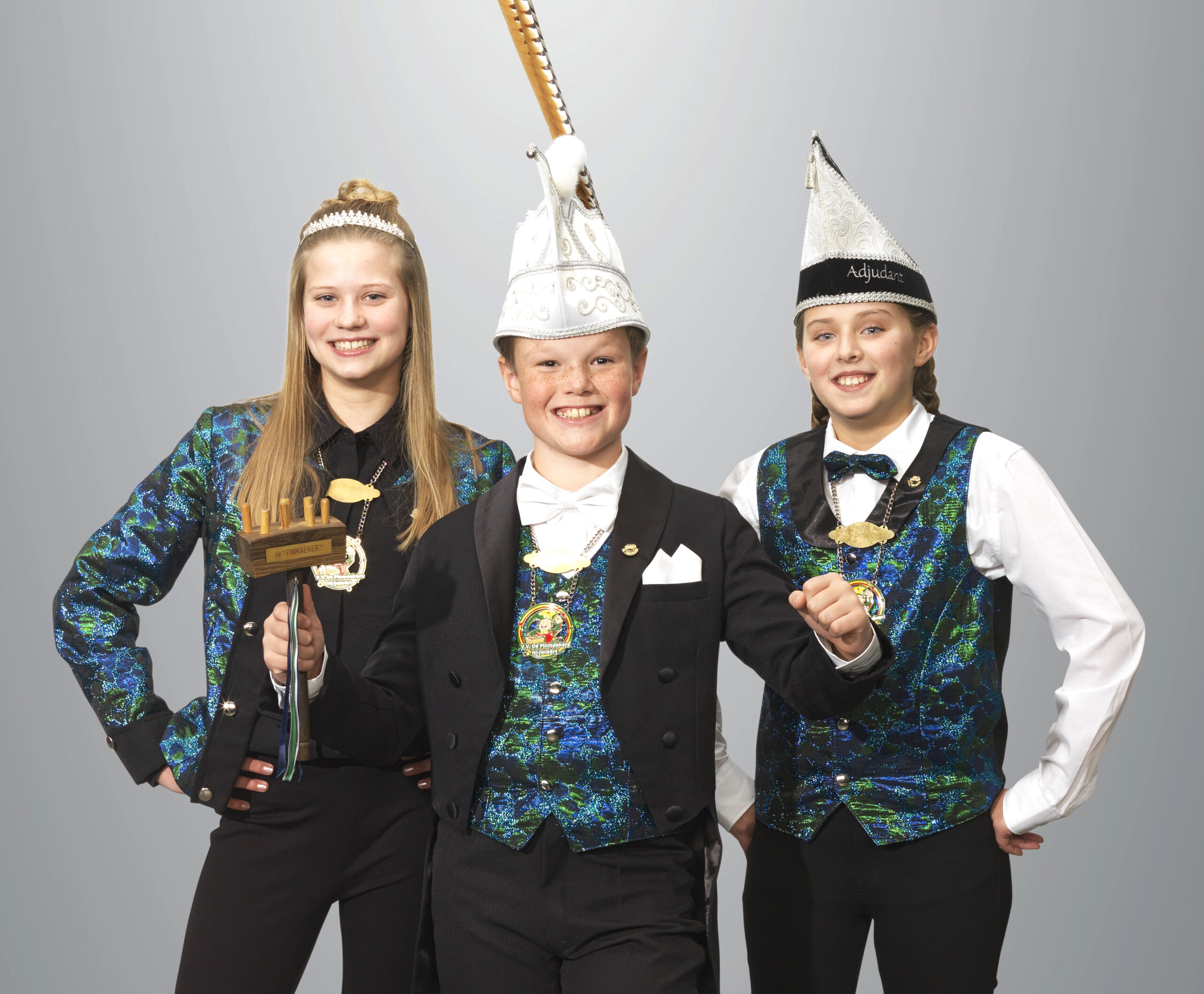 Receptie voor jeugdprinsenpaar 2026 van Nederweert