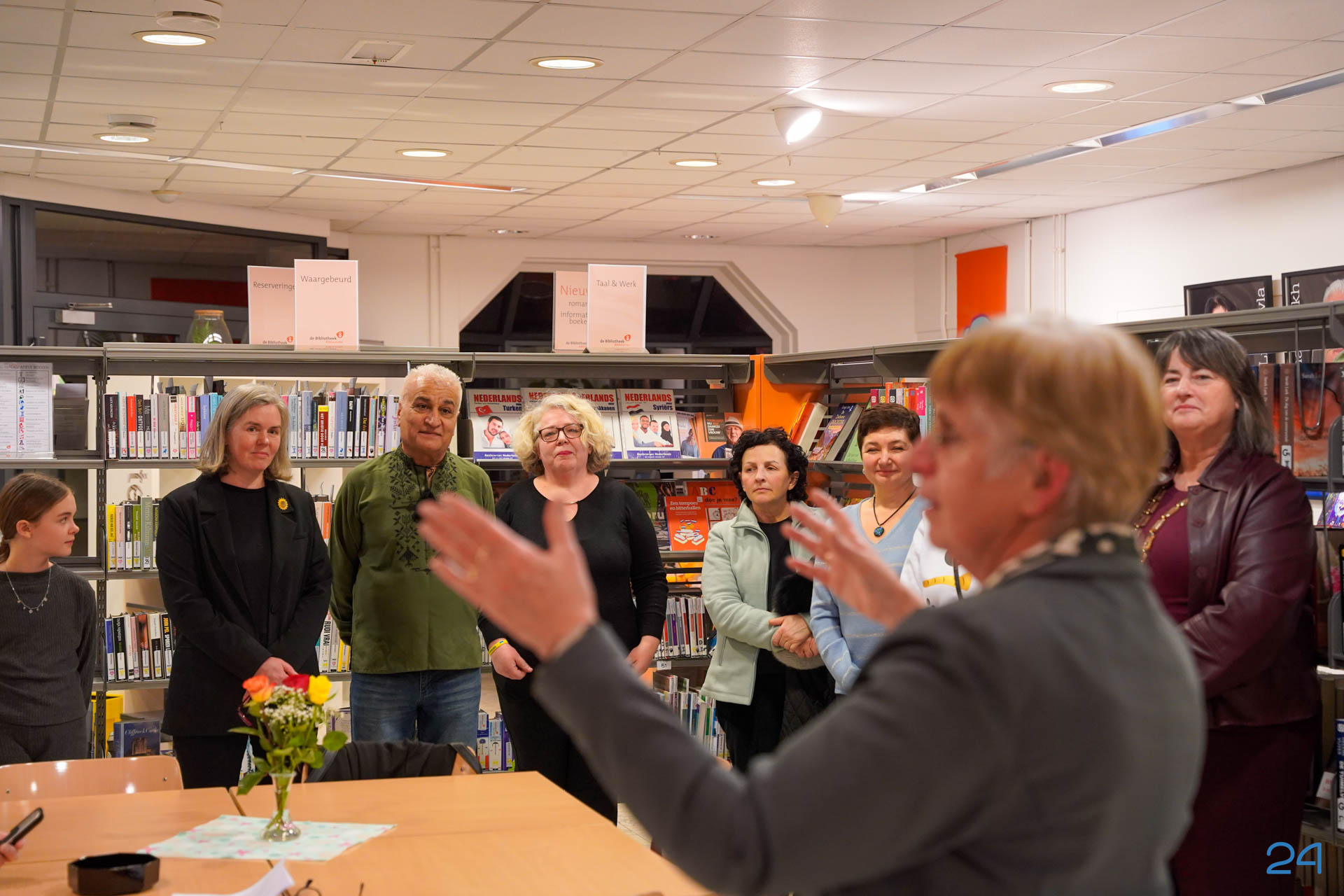 Expositie geopend bij Bibliocenter