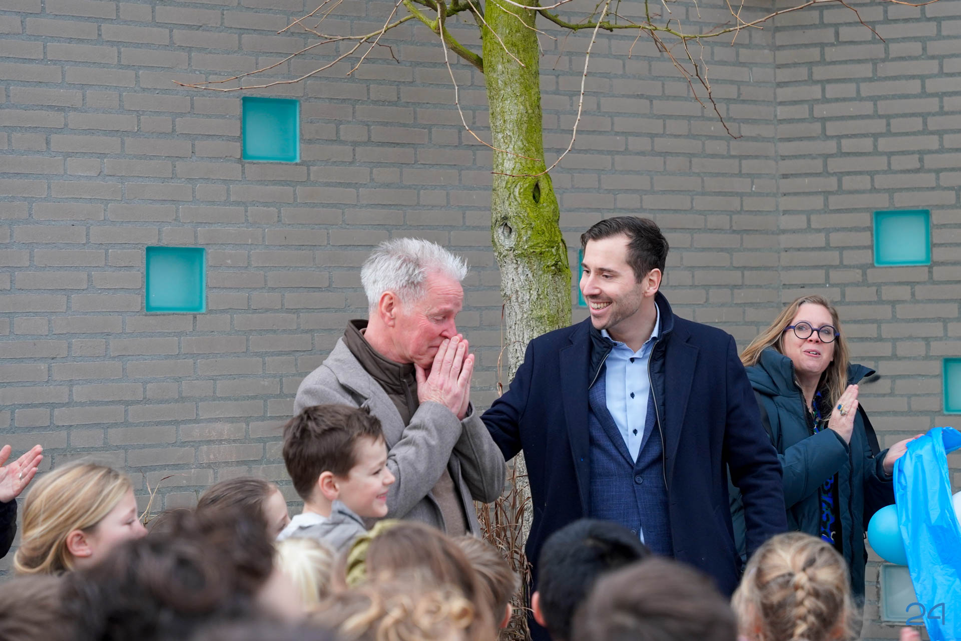 ‘Jac Brentjens schoolplein’ geopend bij Kindcentrum de Klimop