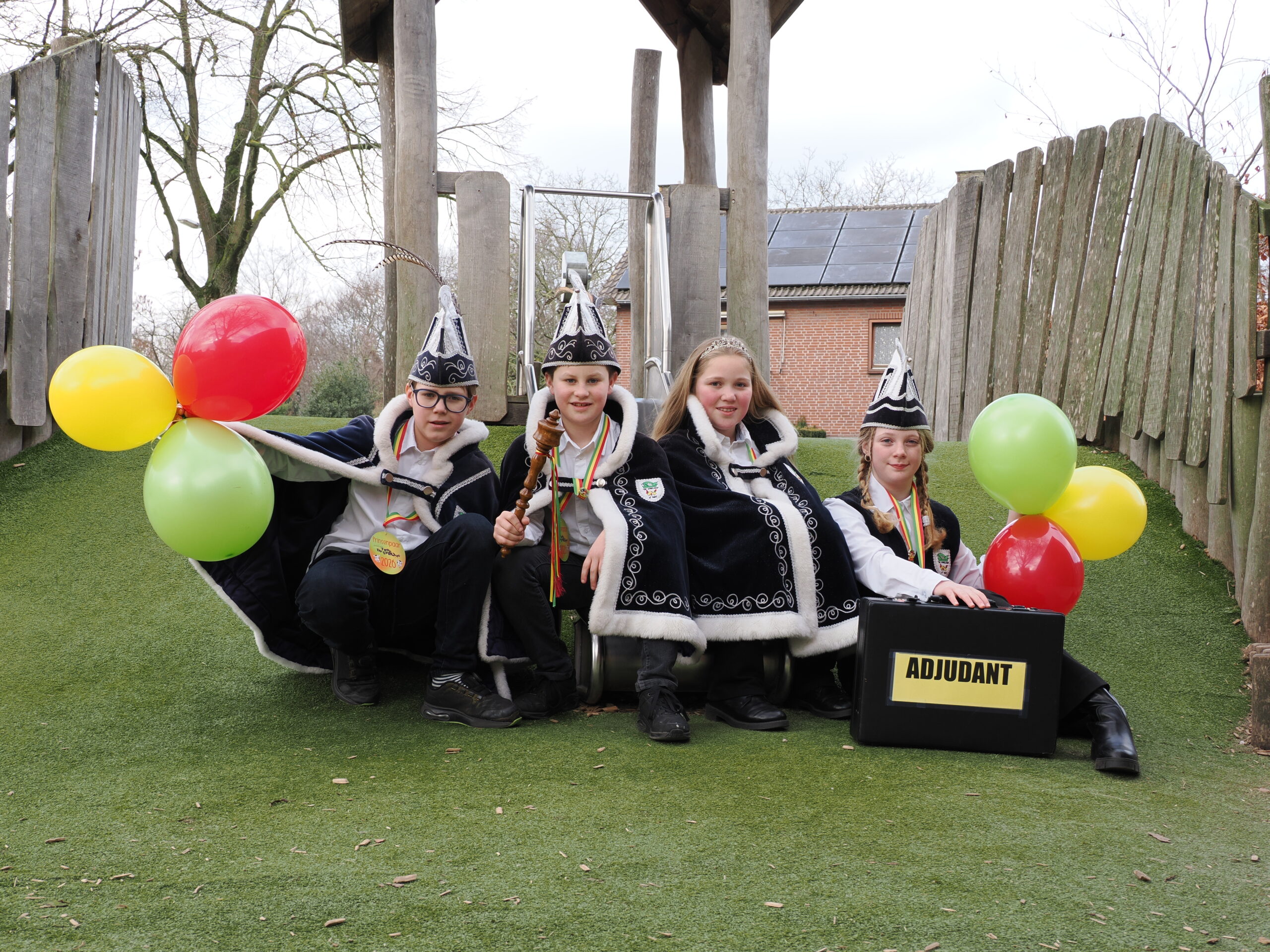 Prins Koen en prinses Aniek van de Tweesprong uit Nederweert-Eind