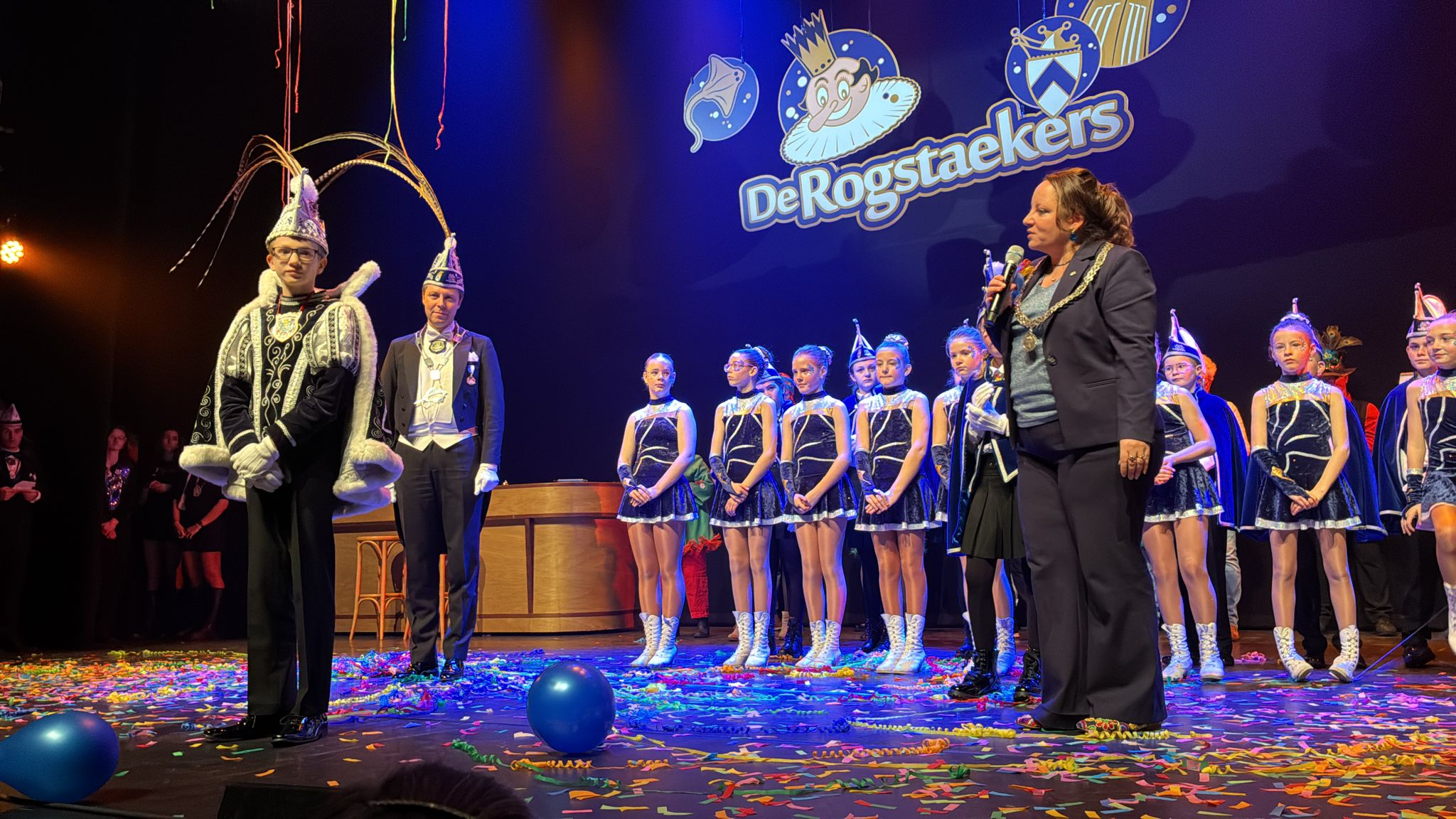 Jeugdpreens Casper I van VV de Rogstaekers