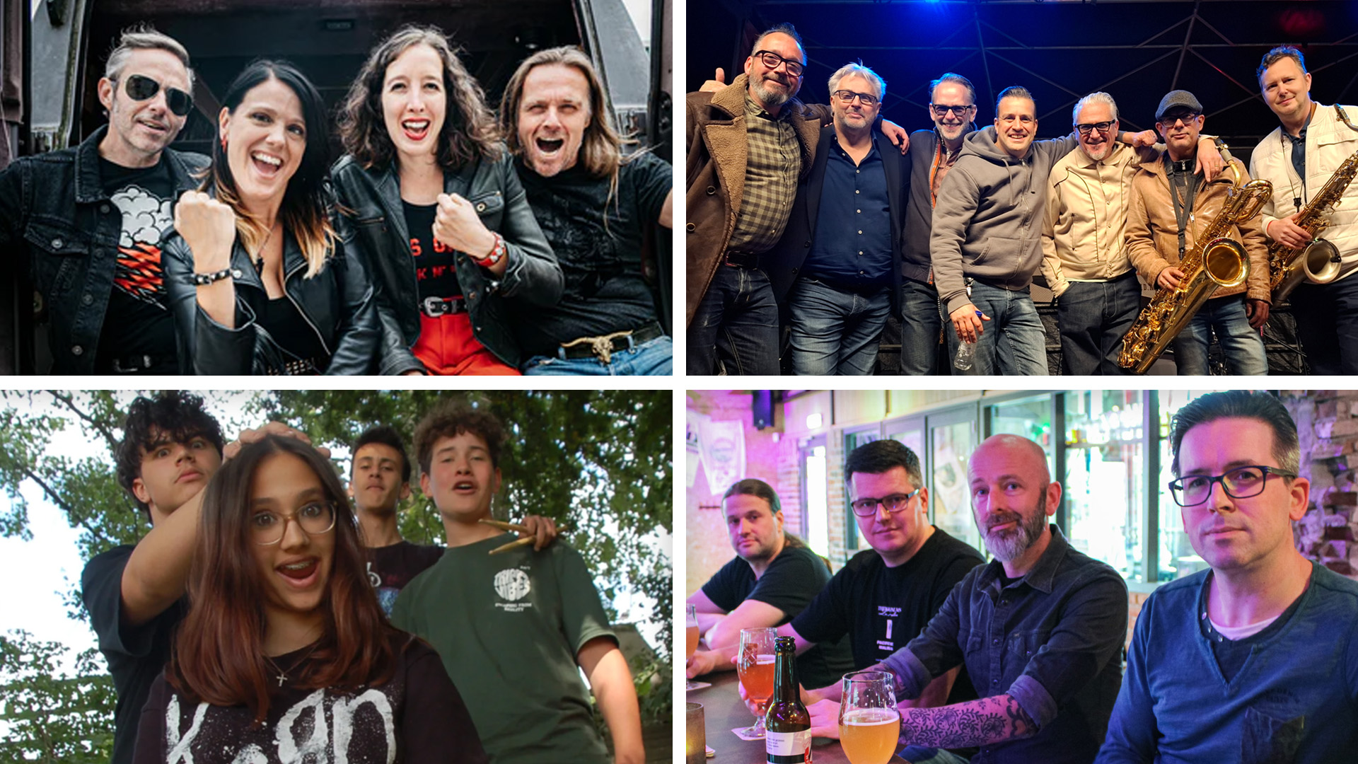 Seventh Heaven: vier bands, één familie