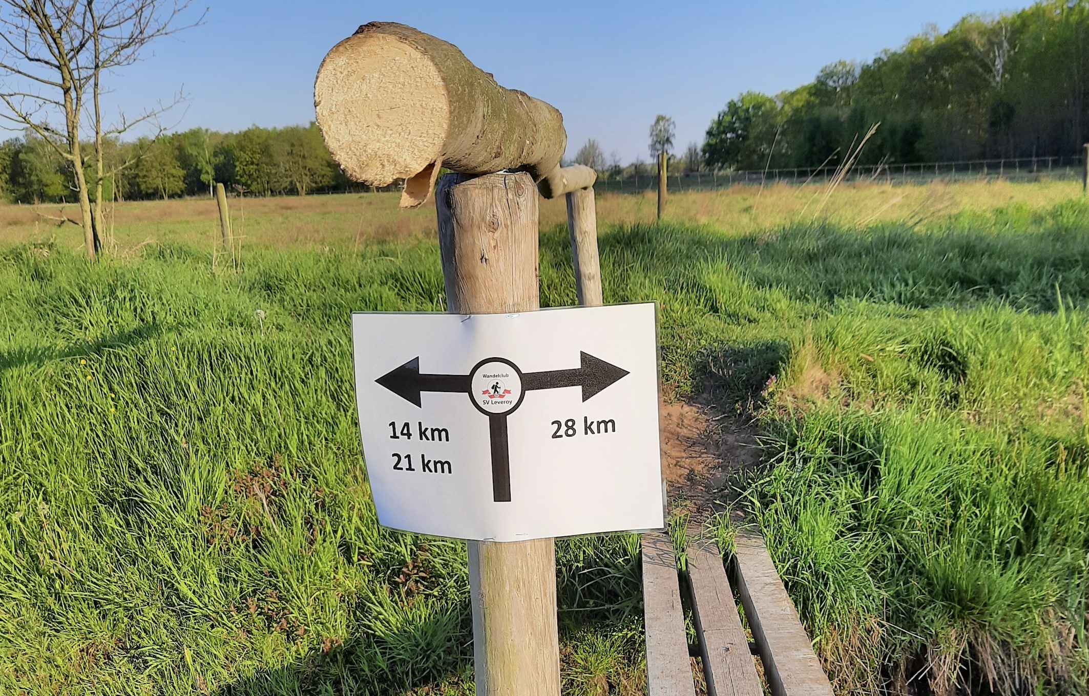 SV Leveroy organiseert jaarlijkse wandeltocht