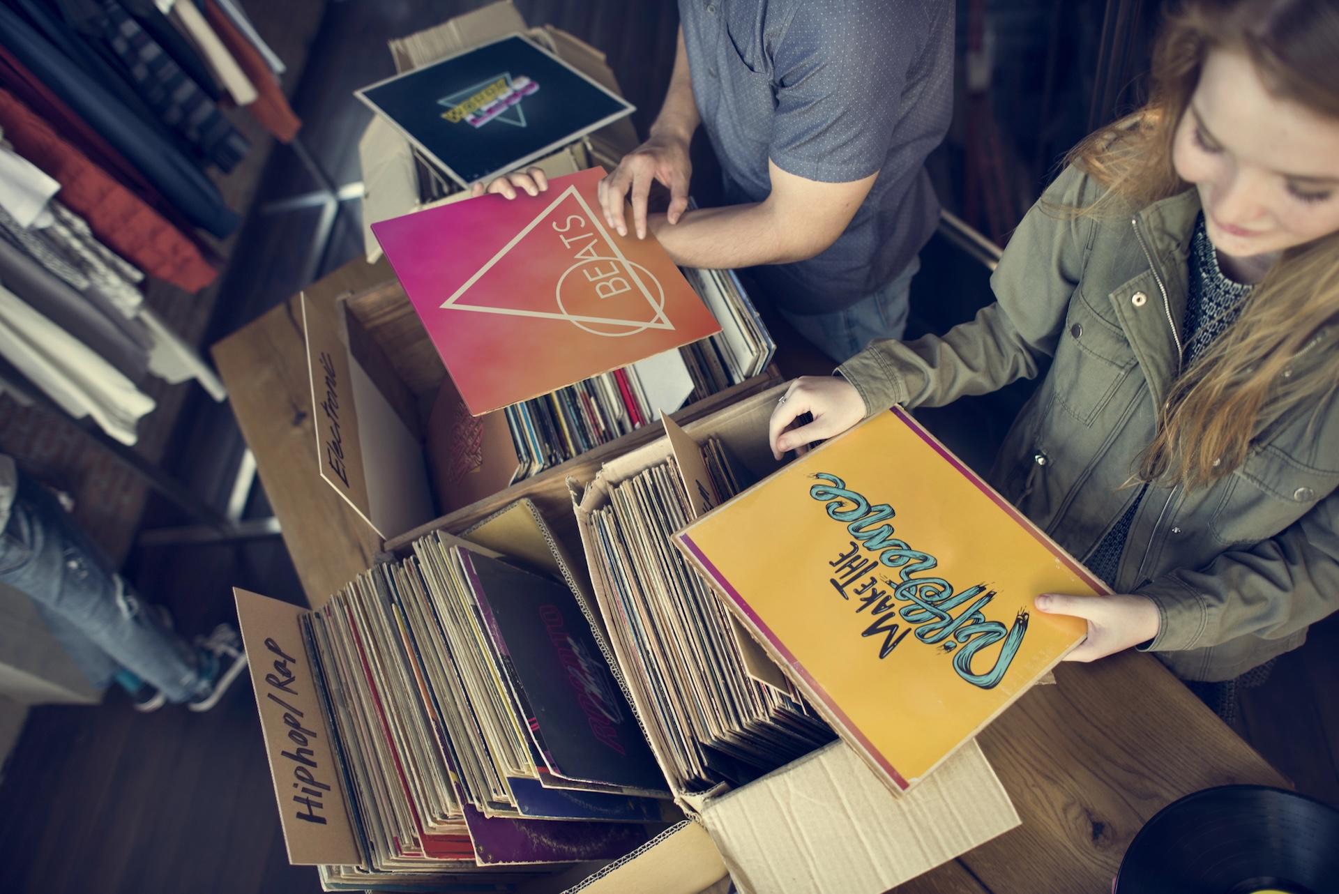 Platen- en cd-beurs in Altweerterheide