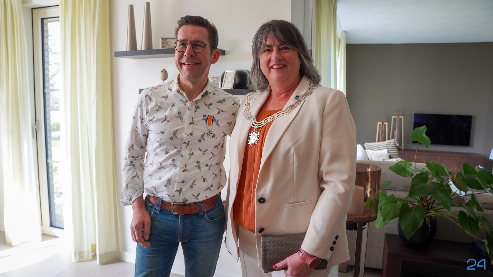 Koninklijke onderscheiding voor Edwin Beelen uit Nederweert-Eind