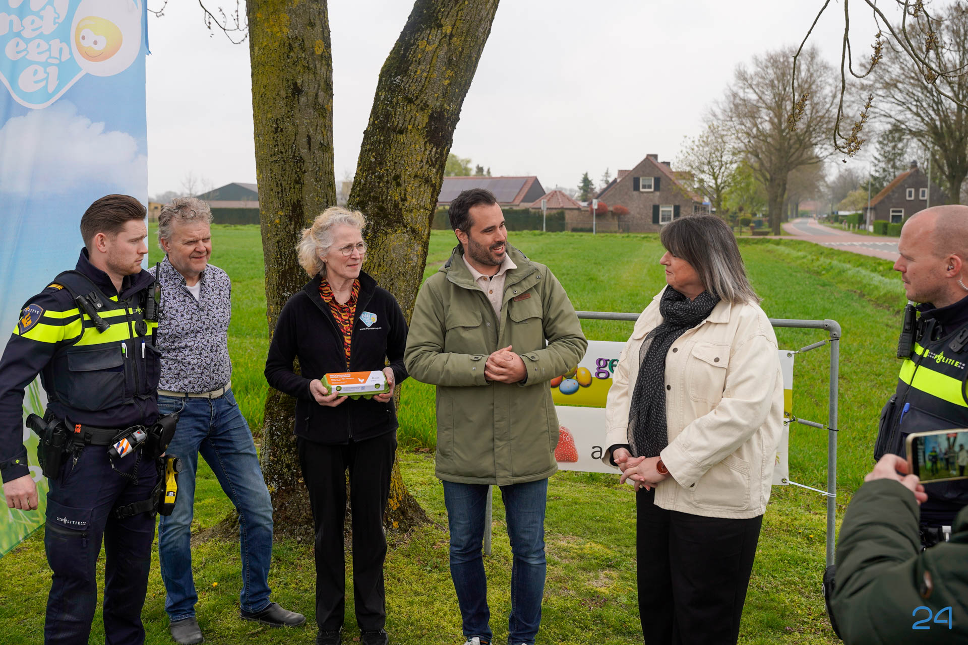 Eierdoosjes waarschuwen voor criminele inmenging in het Limburgse buitengebied