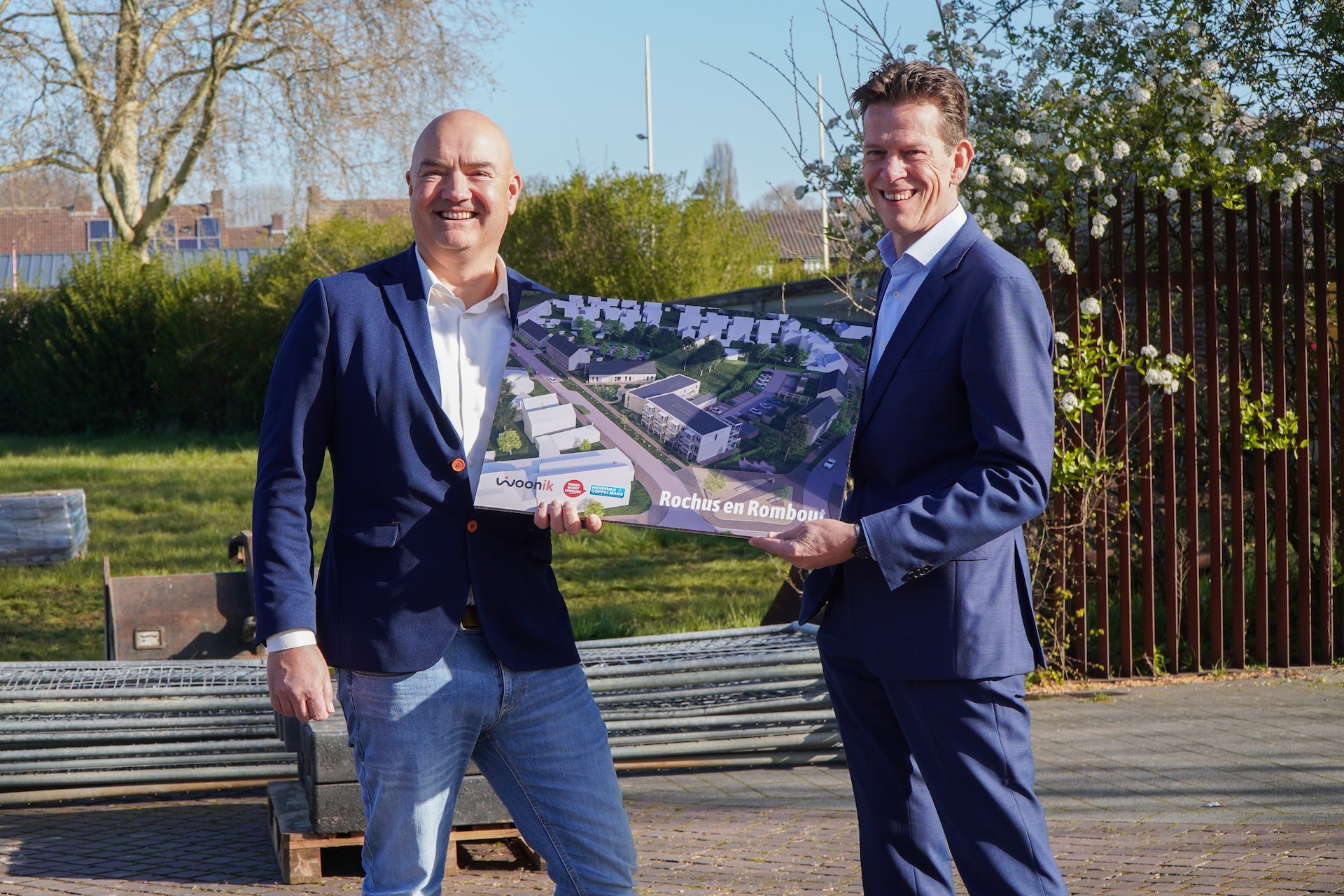 Woonik en Hendriks Coppelmans zetten handtekening voor 42 nieuwe huurwoningen in Budschop