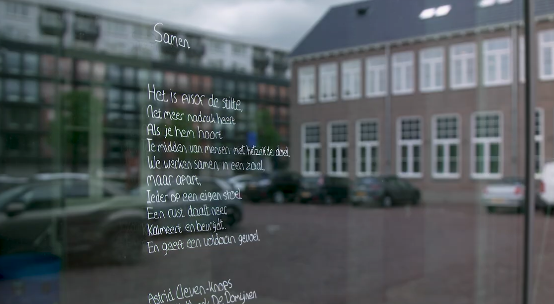 Limburgse ramen veranderen in openlucht-poëziebundel