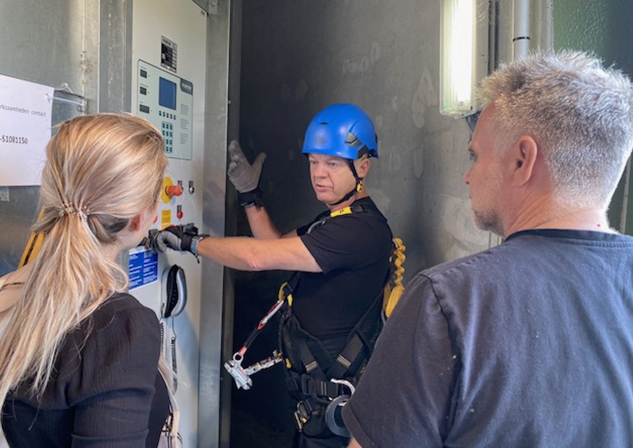 Openstellingen van de windturbine De Coöperwiek van Zuidenwind