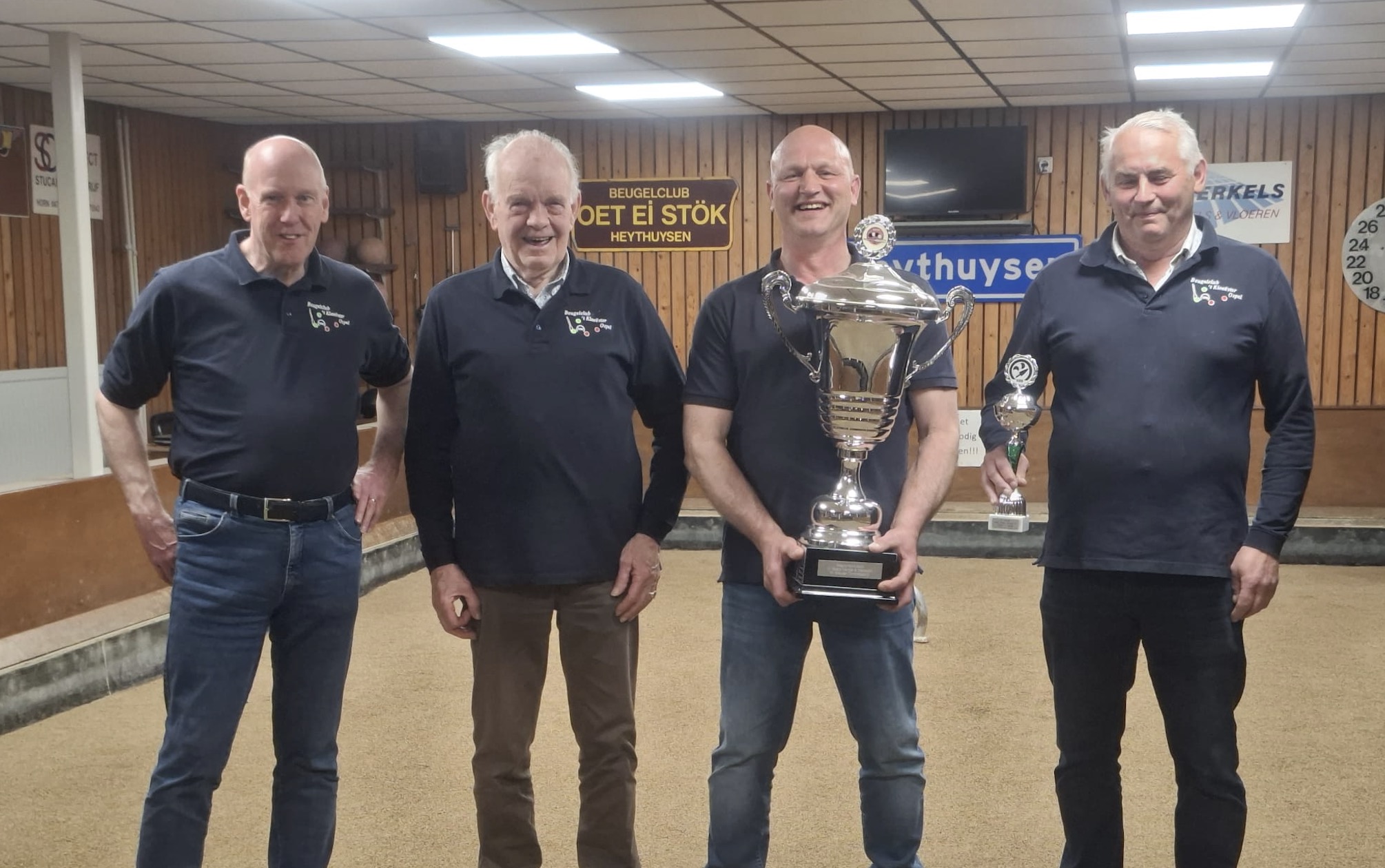 Ospel winnaar bekertoernooi beugelen