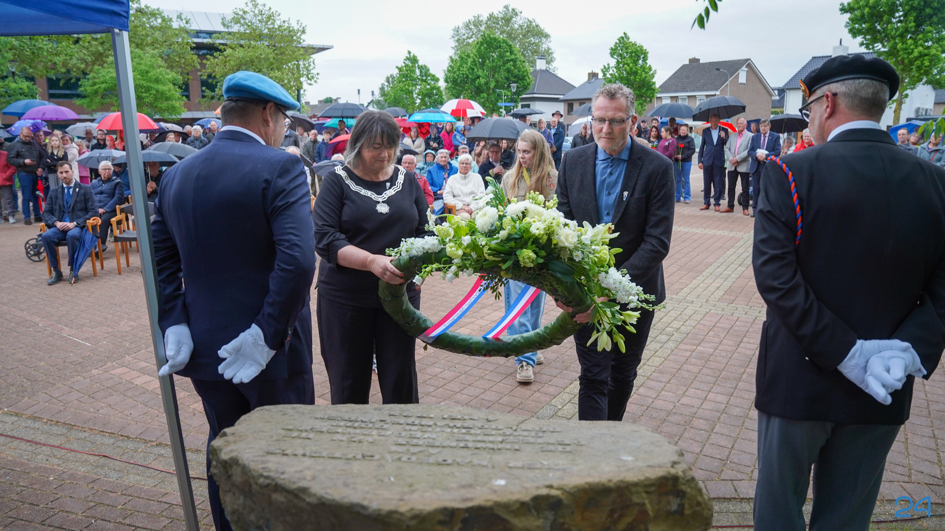 Veel belangstelling voor Dodenherdenking in Nederweert