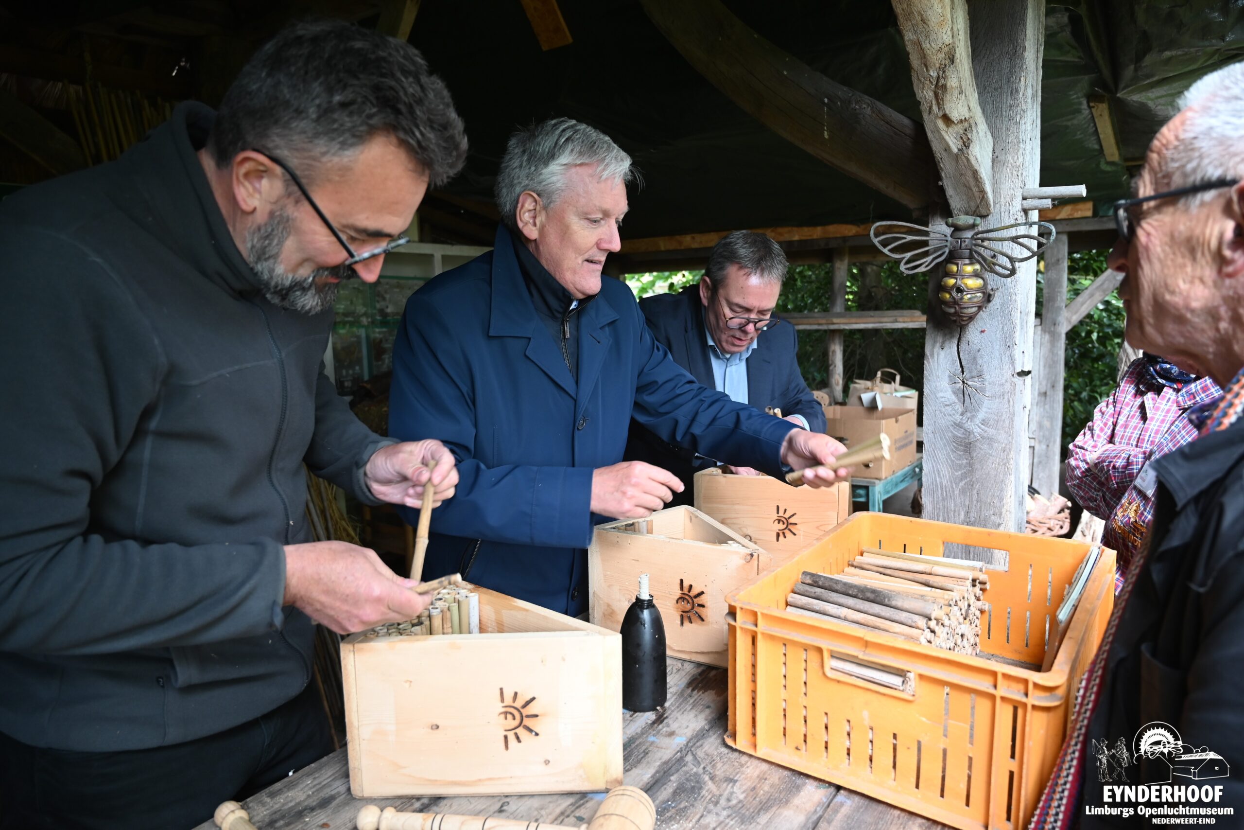 Burgemeesters aan de slag op Eynderhoof
