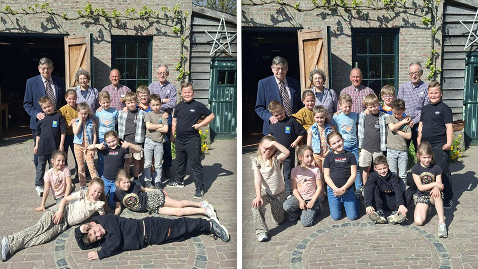 Communicanten uit Ospel bezoeken Eynderhoof