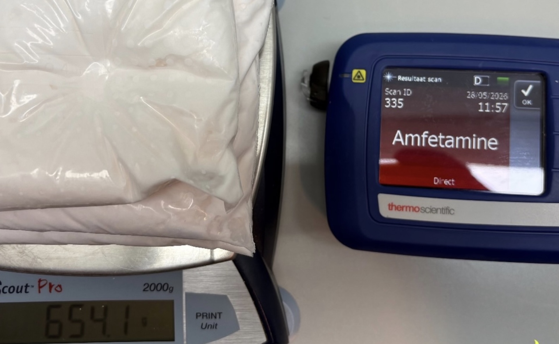 Drugs- en wapenvangst naar aanleiding van MMA