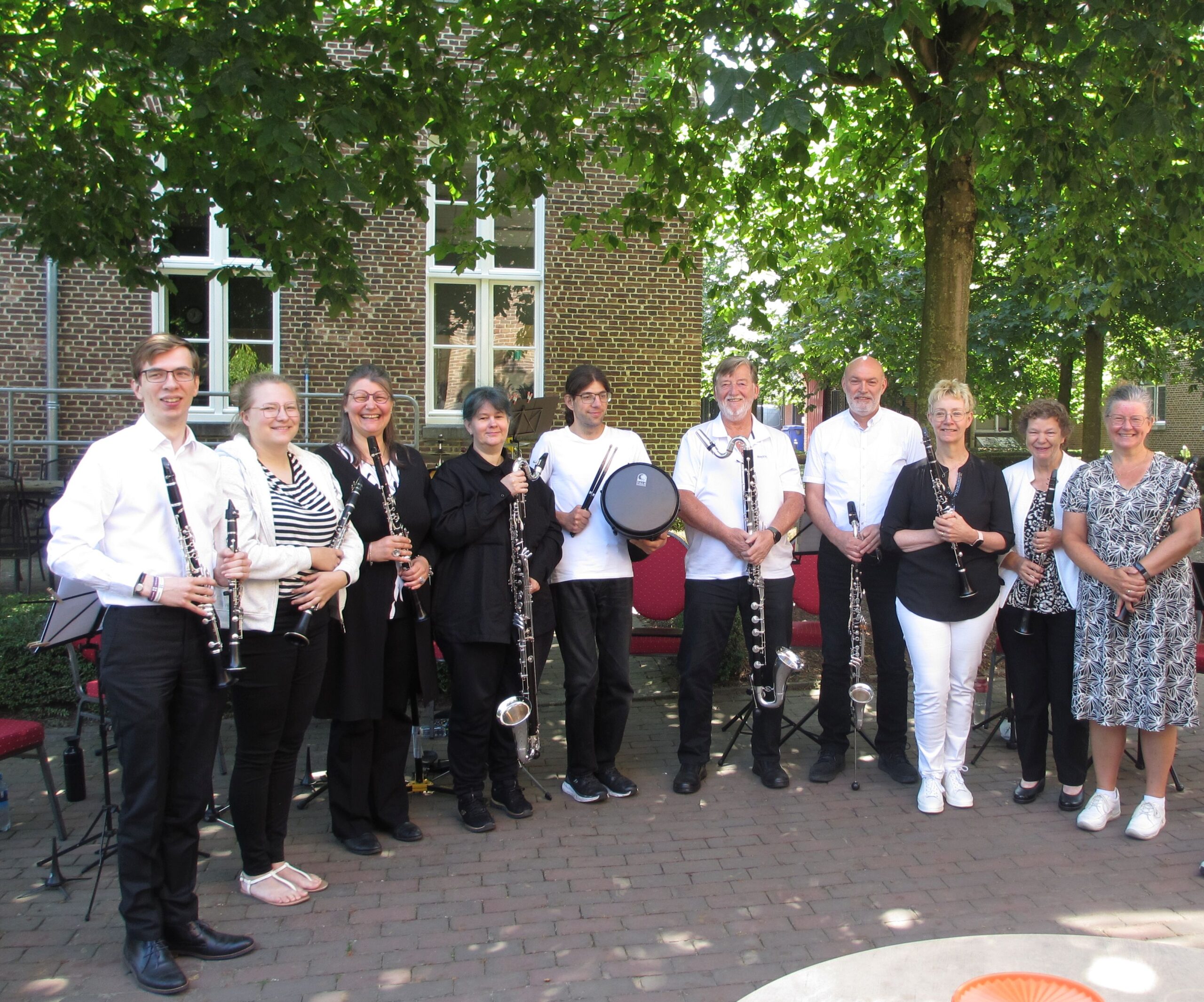RICK’s Clarinet Choir treedt op in Openluchtmuseum Eynderhoof