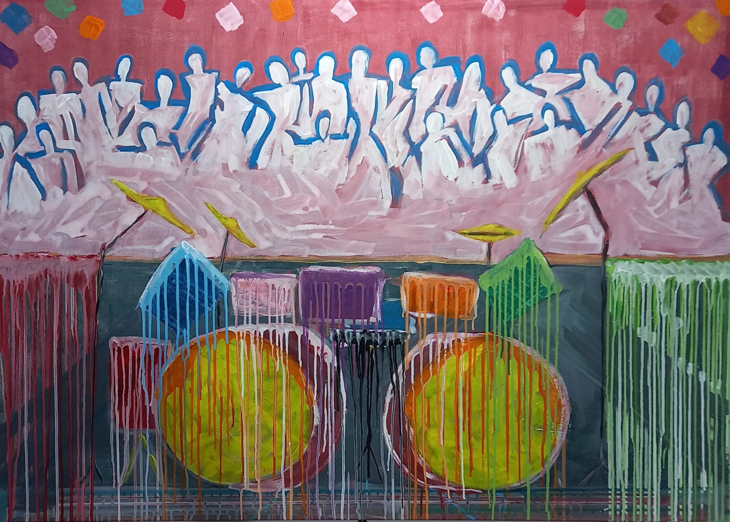 Expositie tekeningen en schilderijen Langstraat 8 Weert