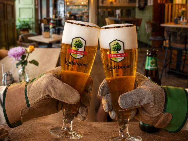 Bouwvakborrel bij De Kleine Winst