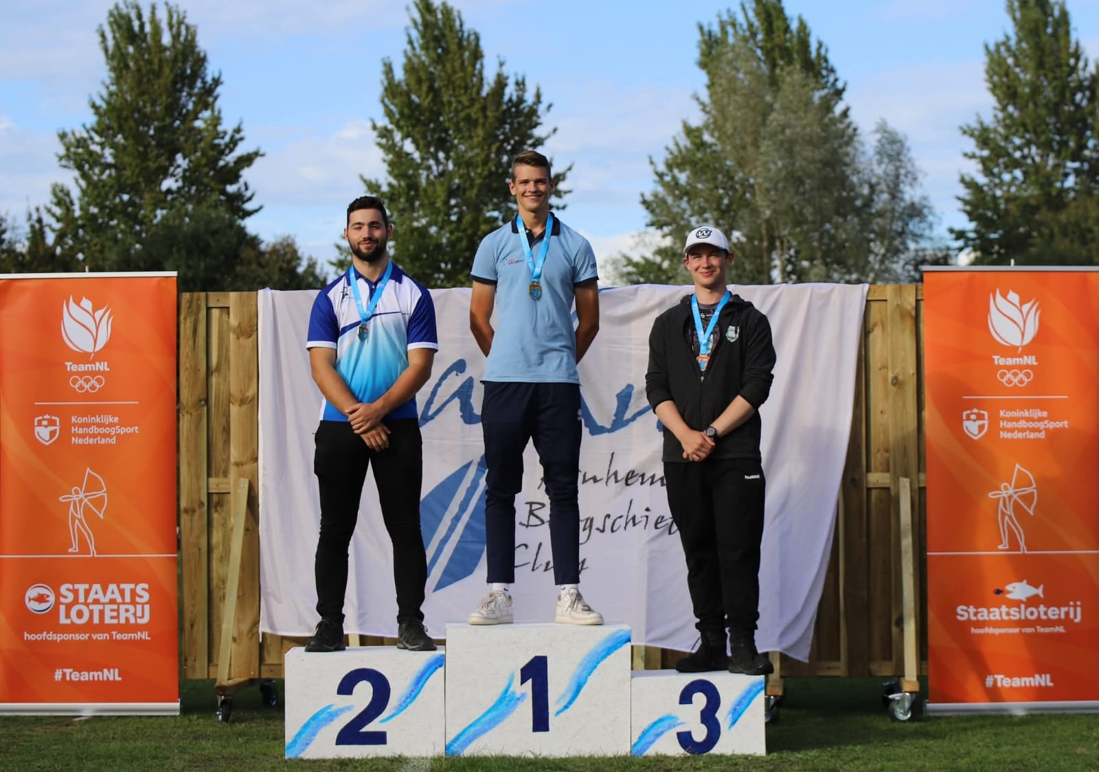 Thorben Delsing,  derde keer op rij Nederlands kampioen Outdoor Jeugd