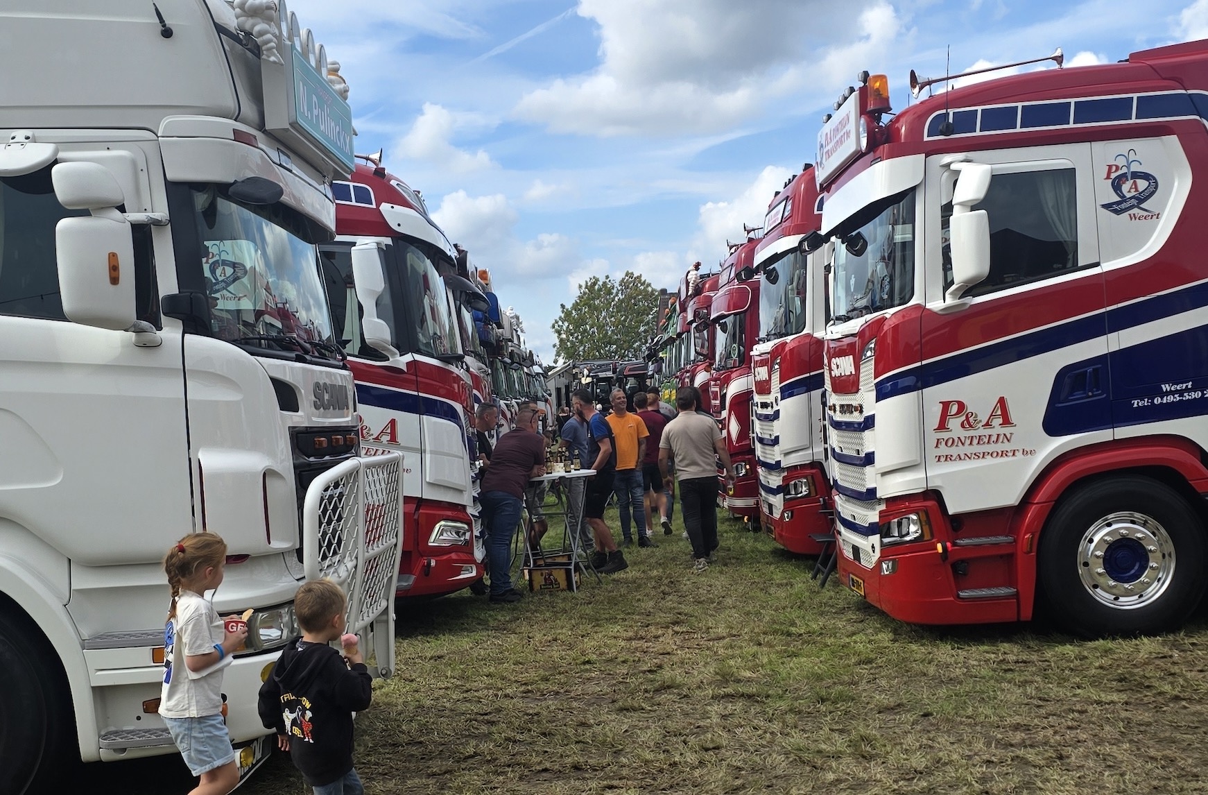 Derde editie Truckshow Ospel van start met bijna 200 vrachtwagens