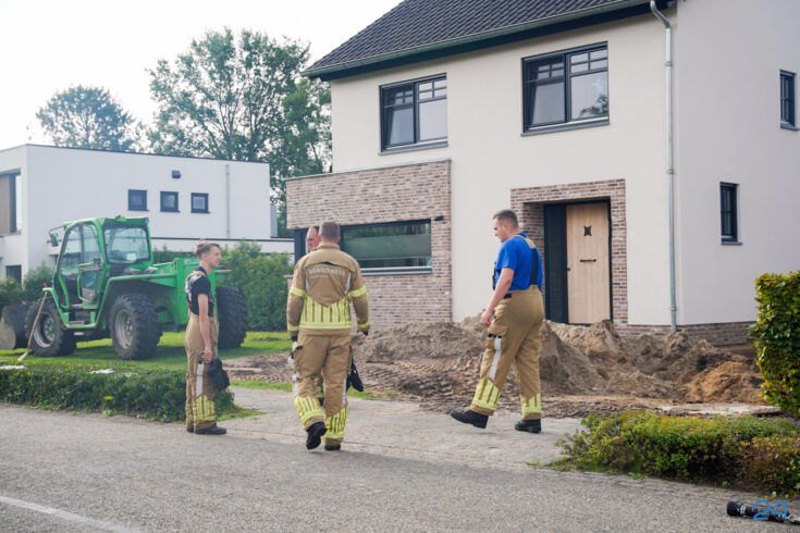 Gaslekkage aan Sillenhoek in Leveroy