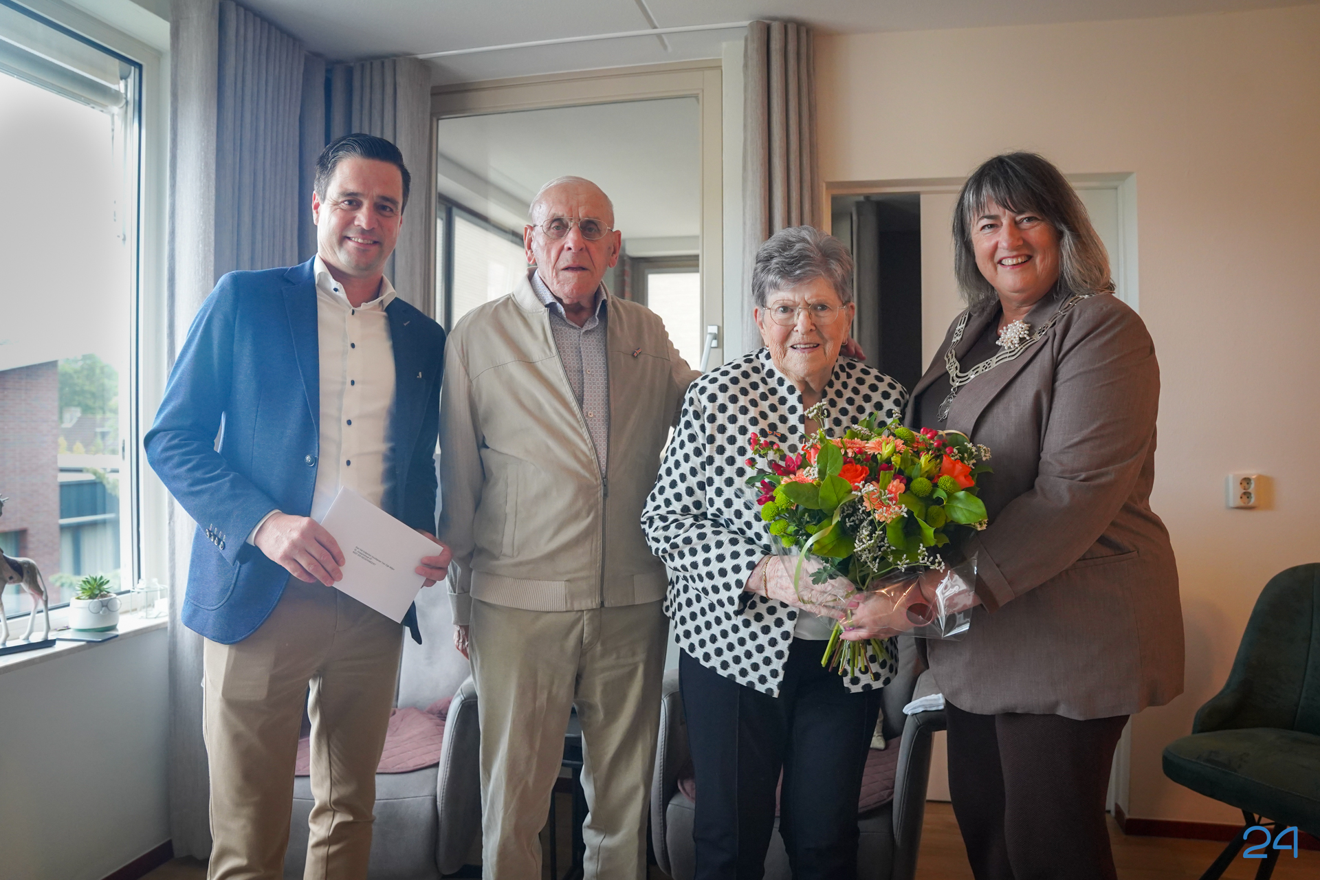 Briljanten feest voor Wiel en Truus van Eijk-Wijen uit Nederweert