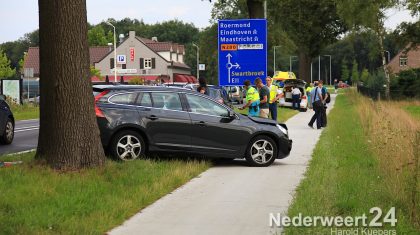 Kettingbotsing Roermondseweg Weert