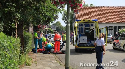 Ernstige aanrijding Wilhelminastraat in Stramproy