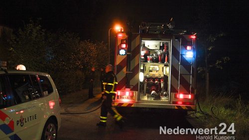 Buitenbrand Rietstraat 18 Weert