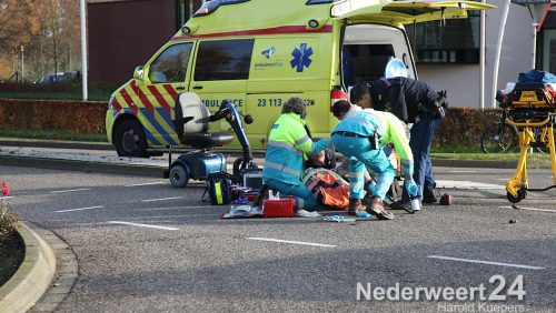 Ongeval scootmobiel Noorderbaan Heuythuysen