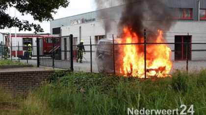 Autobrand Oude Graaf industrieterrein Weert